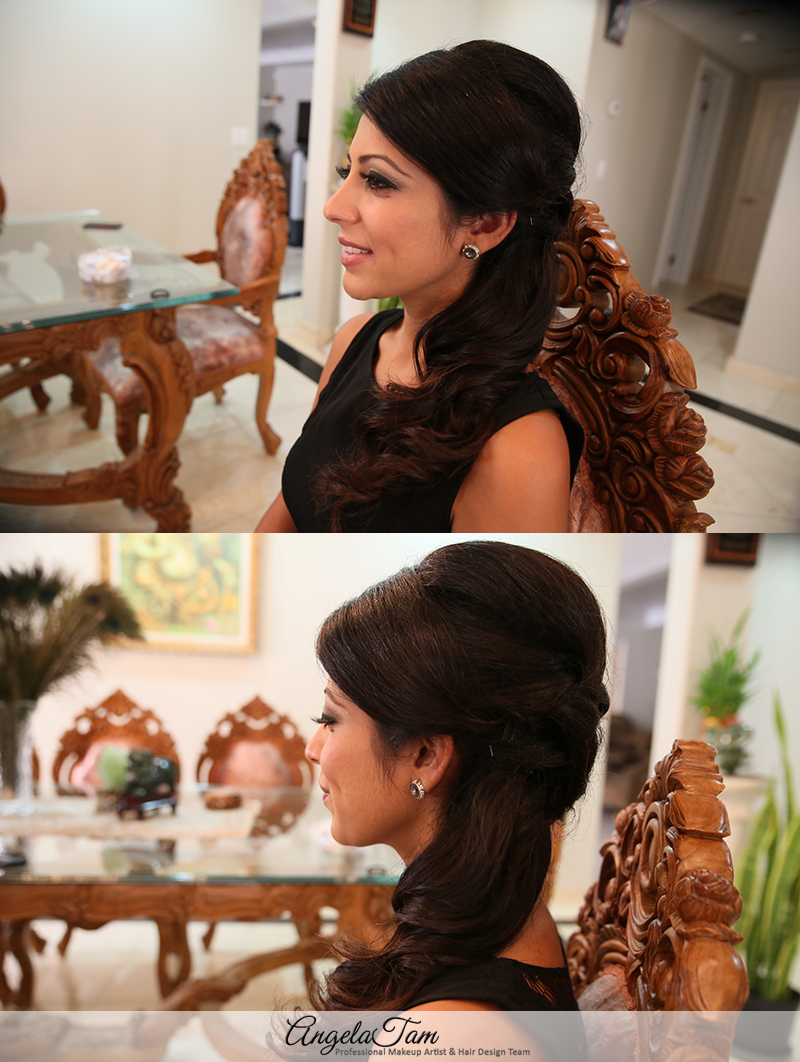 Orange County South Asian Wedding Indian Bride Makeup Artist And Hair Stylist Angela Tam 0197