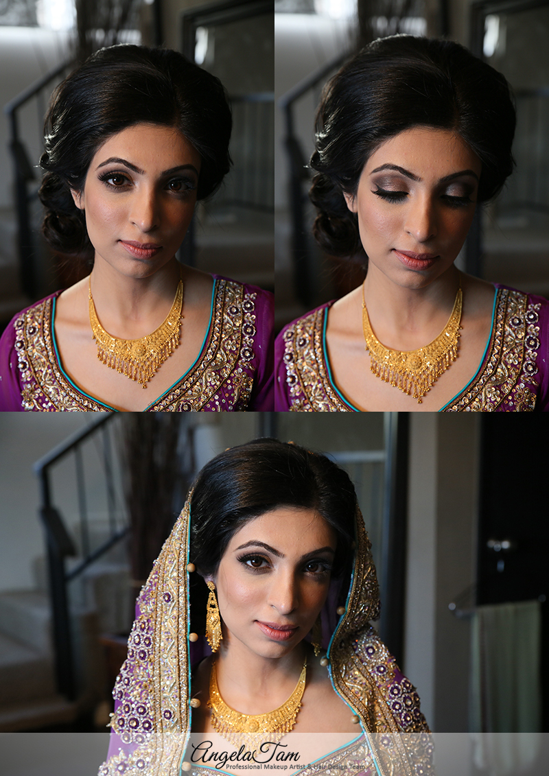 Pakistani wedding bridal makeup hair | Photo 9774