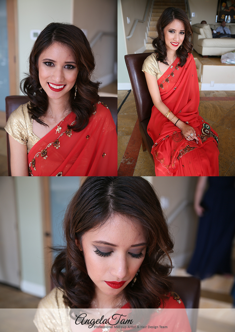 Female Bridal Makeup Hairstyle And Saree Draping at Rs 15000/person in  Secunderabad