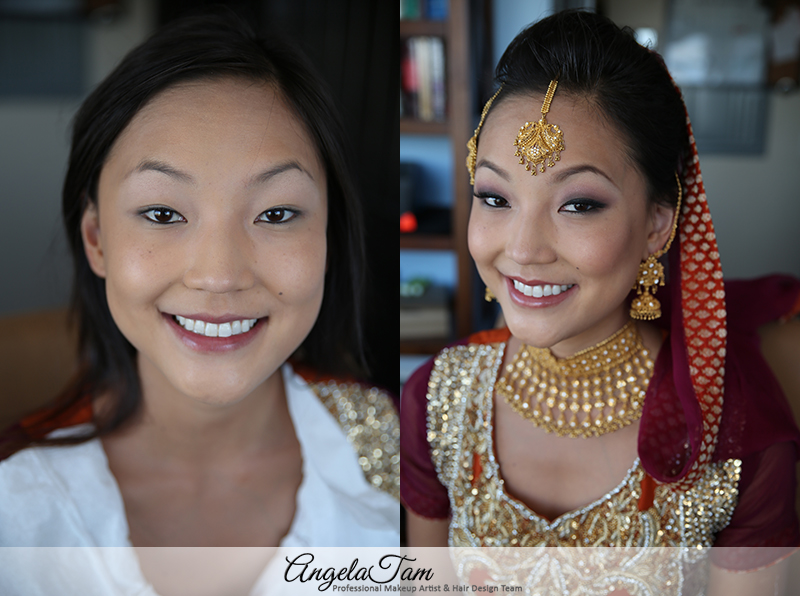 South Asian Makeup And Hair Bride