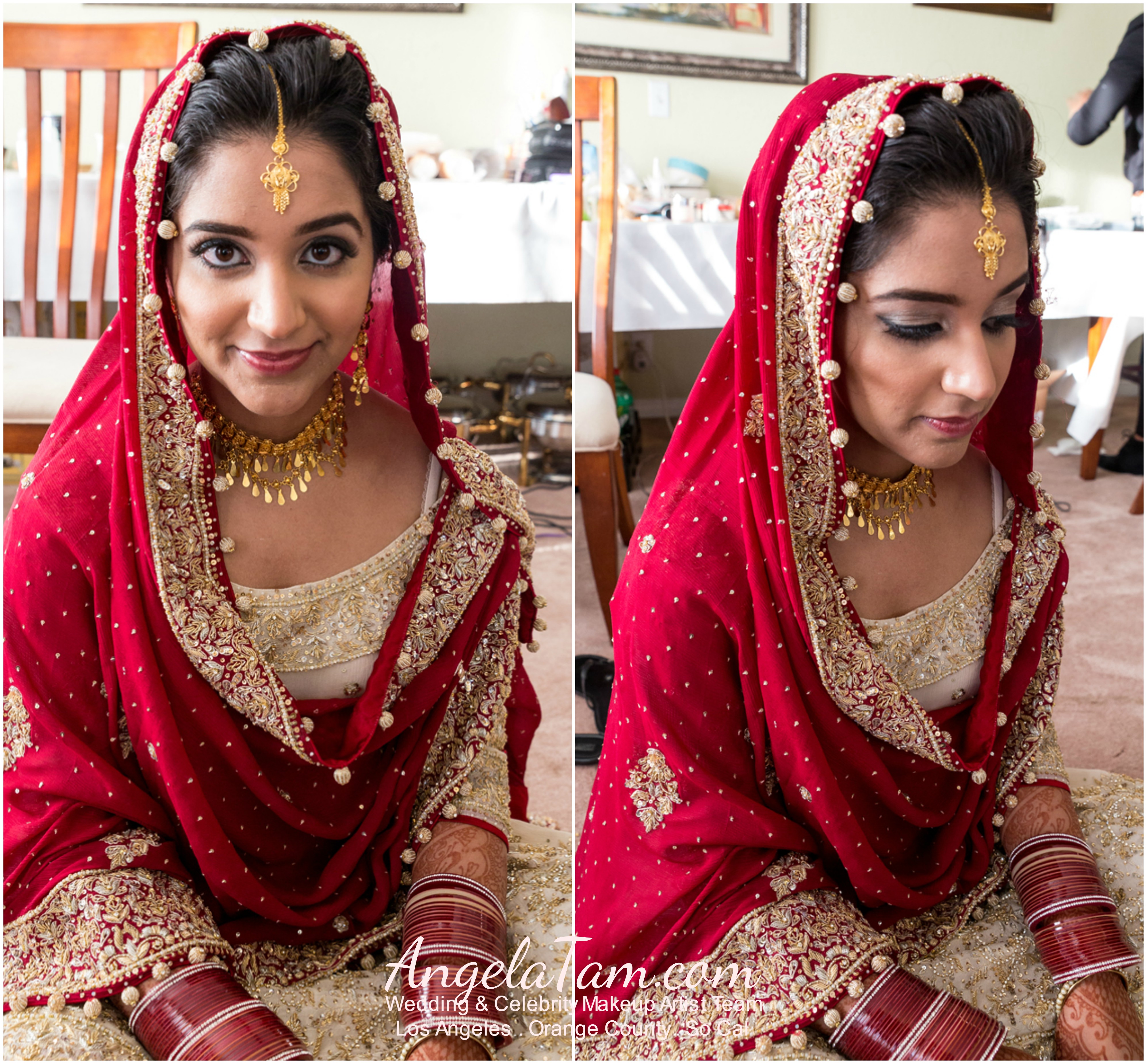 Indian Wedding Hair And Makeup Artist Wavy Haircut