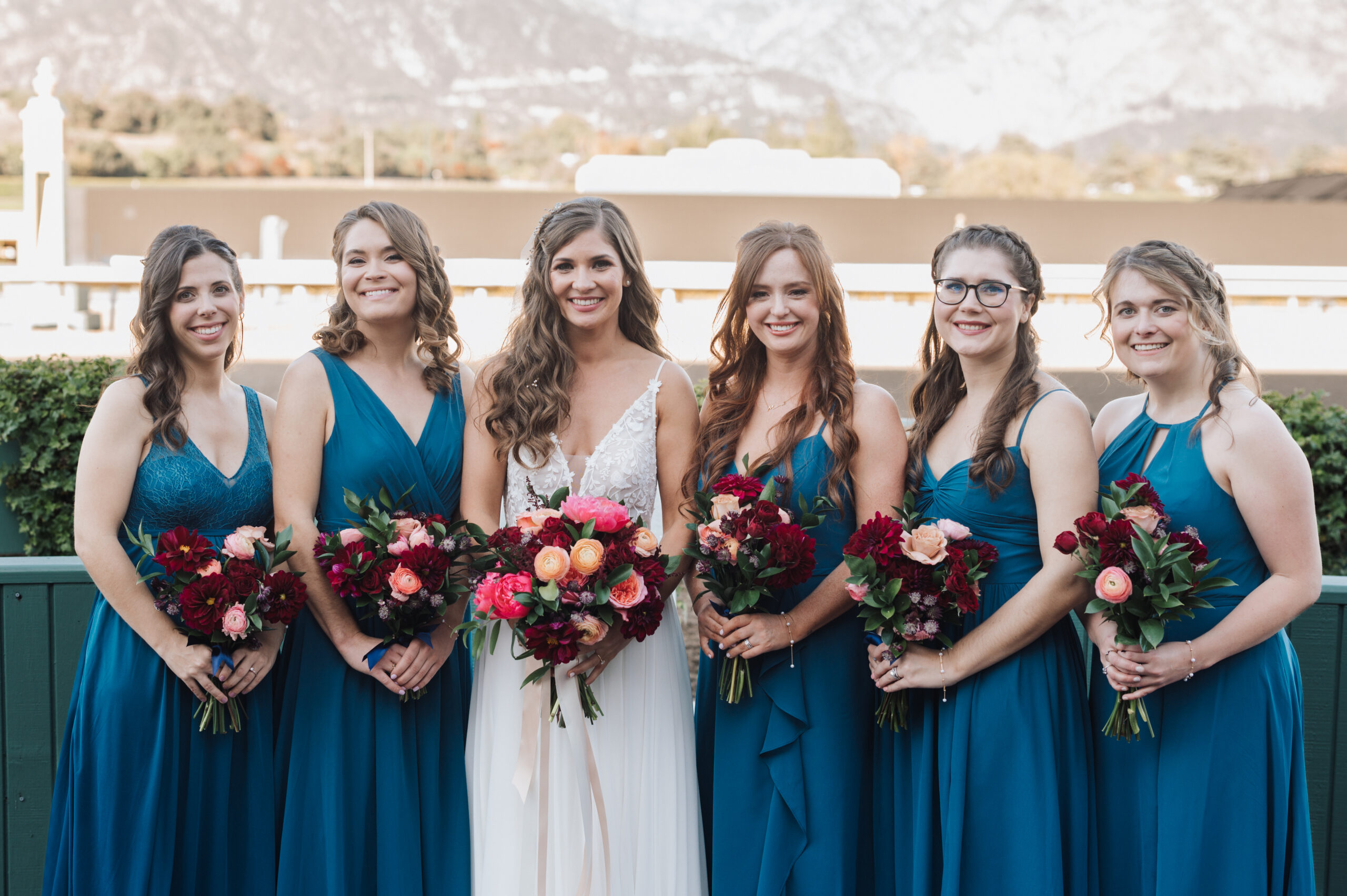 Santa Anita Race Track Wedding Wedding Bridal Makeup and Hair by Angela Tam Glam Studio . Mobile HMUA Team AngelaTam.com