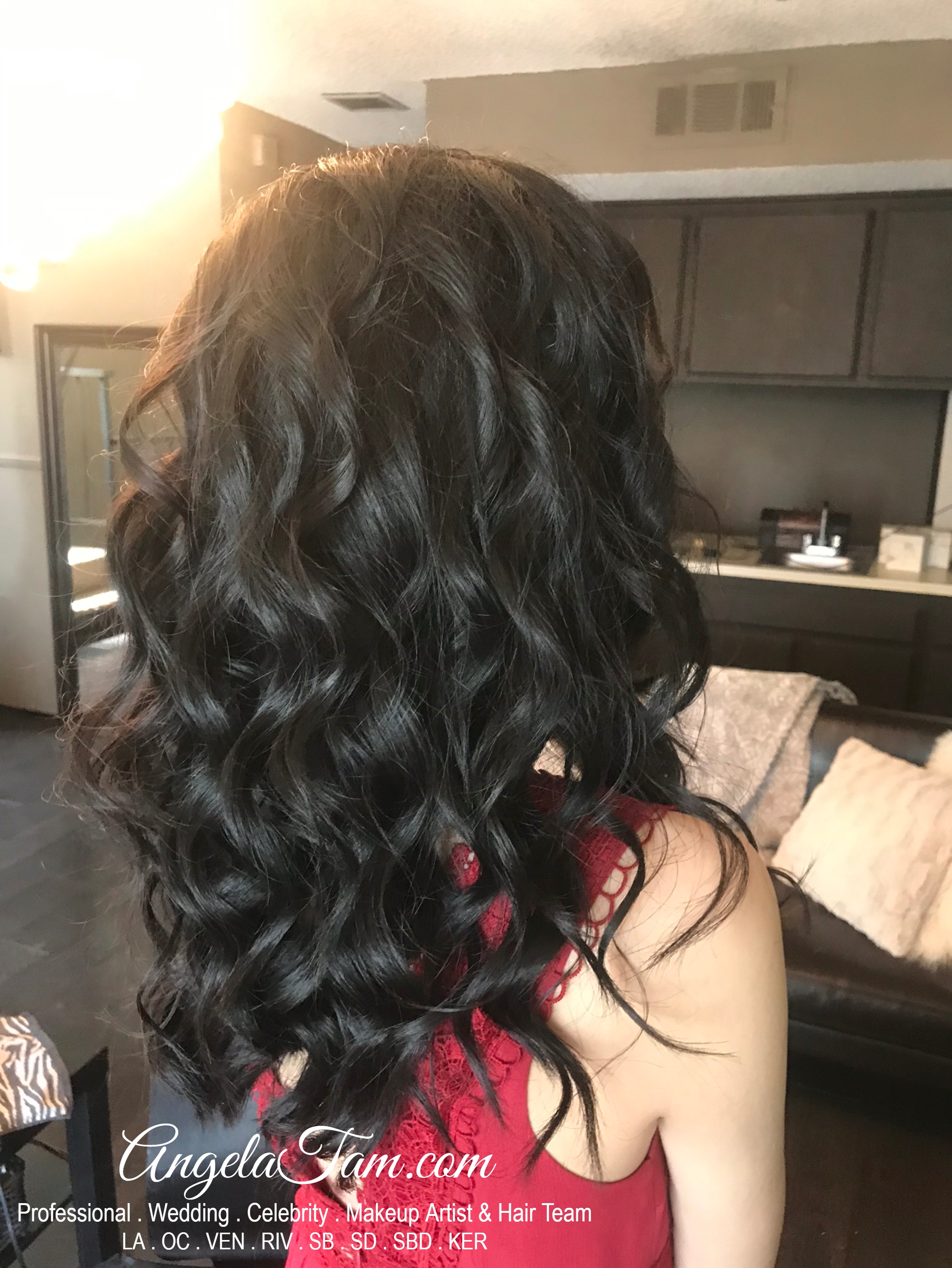 Soft Curls Down Hair Style – Angela Tam | Makeup and Hair Team