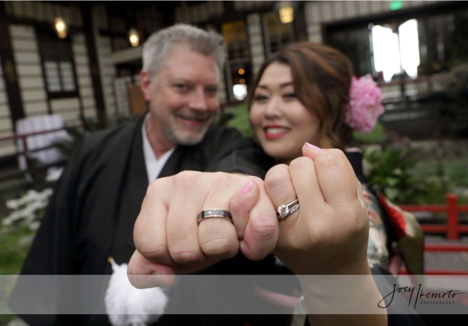 Traditional japanese on sale wedding rings