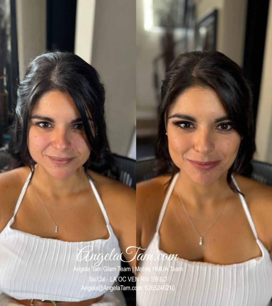 Soft Glam Glowy Makeup Bridal Look, Wedding Makeup. Beautiful Bride Makeup Looks. Angela Tam Glam Team | Beloved Glamorous LLC. Makeup Artists and Hair Stylists for Weddings and Events in Los Angeles County, Orange County, Ventura County, Riverside County. AngelaTam.com Angela@AngelaTam.com 6265246210