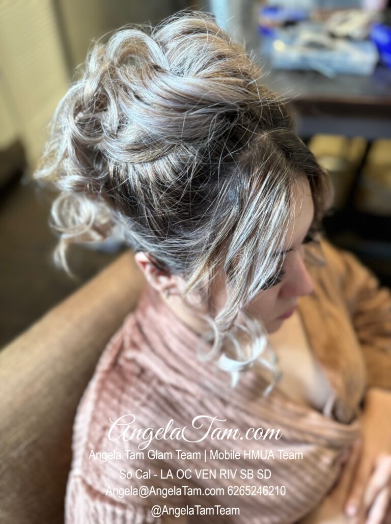 Vintage Victorian Look and Updo Hair Style by Angela Tam Glam Team | Beloved Glamorous LLC. Mobile HMUA Team. Makeup Artists and Hair Stylists for Weddings and Events in Los Angeles County, Orange County, Ventura County, Riverside County. AngelaTam.com Angela@AngelaTam.com 6265246210