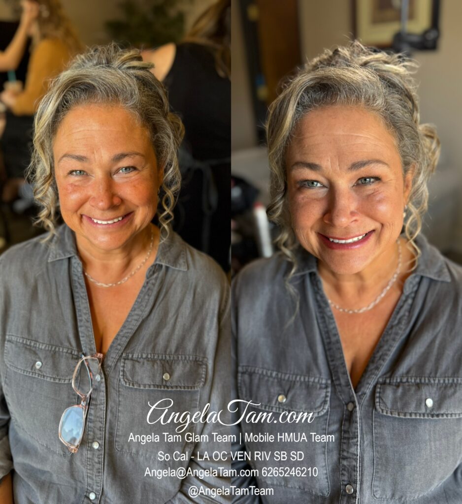 Padua Hills Theatre Mob Mature Women Soft Glam Makeup by Angela Tam Glam Team | Beloved Glamorous LLC. Mobile HMUA Team. Makeup Artists and Hair Stylists for Weddings and Events in Los Angeles County, Orange County, Ventura County, Riverside County. AngelaTam.com Angela@AngelaTam.com 6265246210