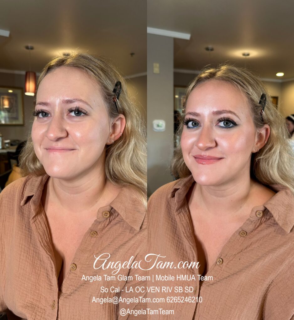 Wedding Glam Glowy Makeup Look by Angela Tam Glam Team | Beloved Glamorous LLC. Mobile HMUA Team. Makeup Artists and Hair Stylists for Weddings and Events in Los Angeles County, Orange County, Ventura County, Riverside County. AngelaTam.com Angela@AngelaTam.com 6265246210