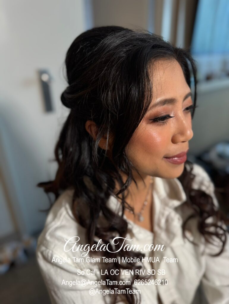 Palisades Park Hilton Santa Monica Glam Makeup by Angela Tam Glam Team | Beloved Glamorous LLC. Mobile HMUA Team. LGBT, Same Sex Wedding HMUA Team. Makeup Artists and Hair Stylists for Weddings and Events in Los Angeles County, Orange County, Ventura County, Riverside County.