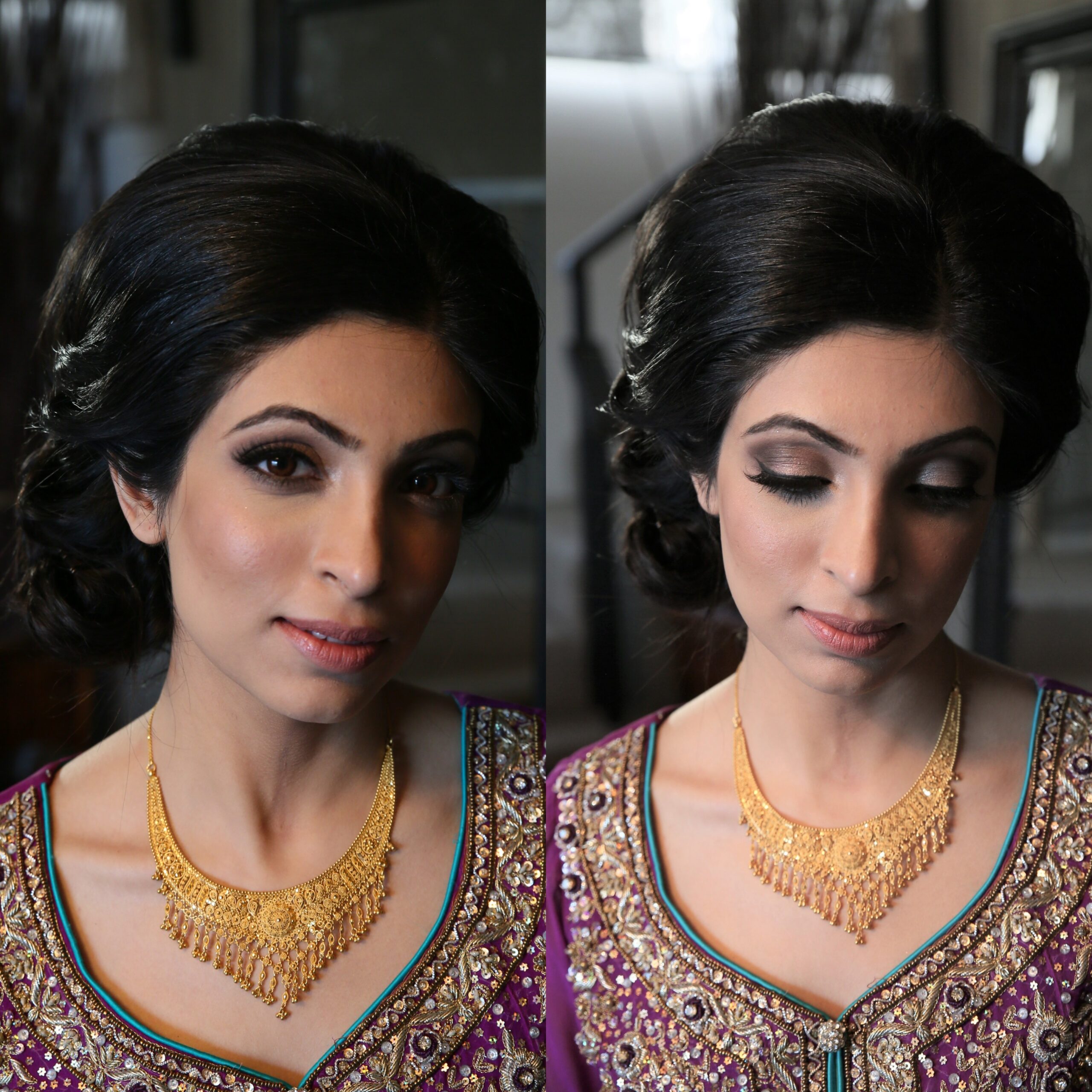 AngelaTam.com Wedding and Event HMUA Team | Mobile Glam Team | South Asian Indian Hindu Wedding Bride Makeup Artist Hair Stylist Team | Monterey Park - Westlake Village - Beverly Hills - Los Angeles - Rancho Palos Verdes